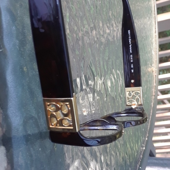 COACH HOPE dark tortoise and gold designer frames - Picture 4 of 7
